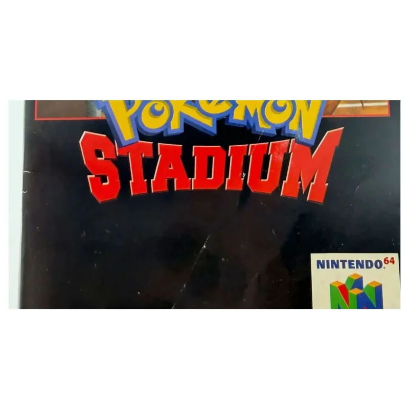 Pokemon Stadium — originální návod (Nintendo 64) — detailní fotografie 3