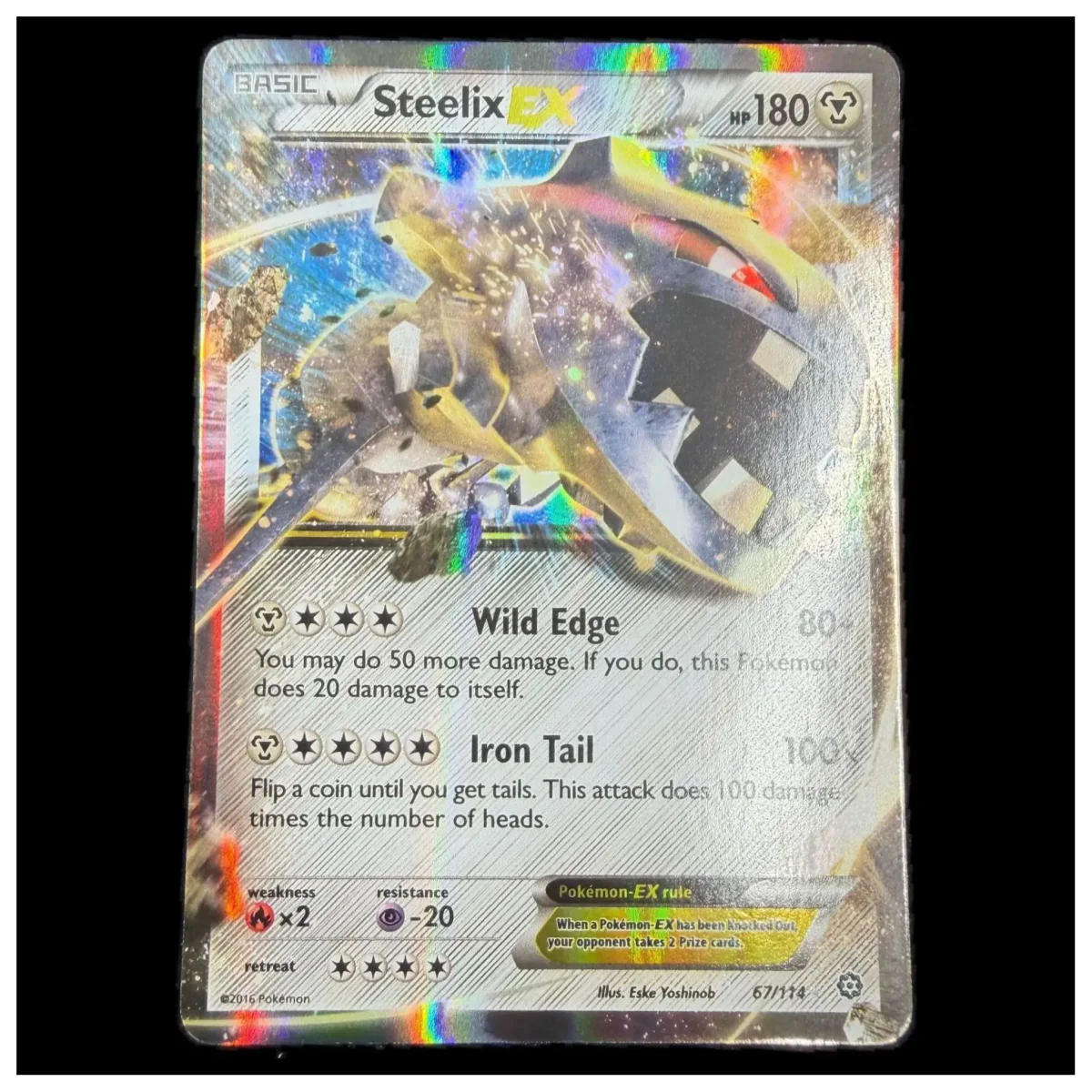 Pokemon Steelix EX — Steam Siege 67/114 (Pokemon Kaarten) — Einzelkarte