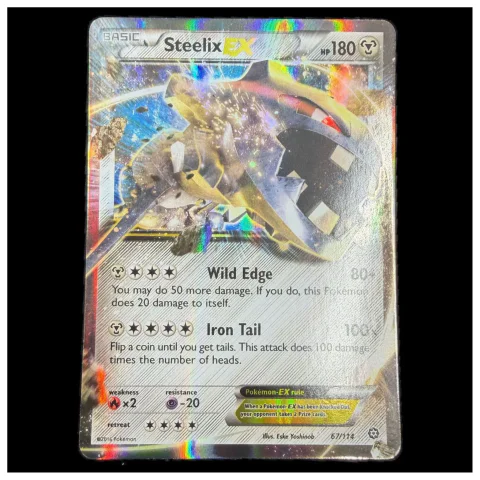 Pokemon Steelix EX — Steam Siege 67/114 — Pokémon-Karten