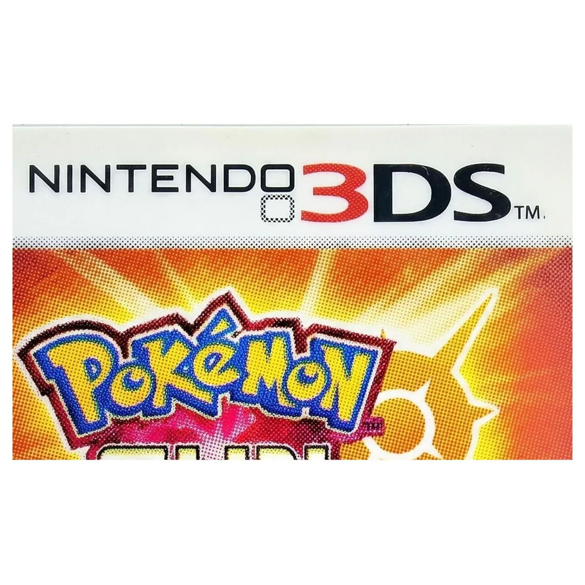 Pokemon Sun Nintendo 3DS Detail — Losse cartridge