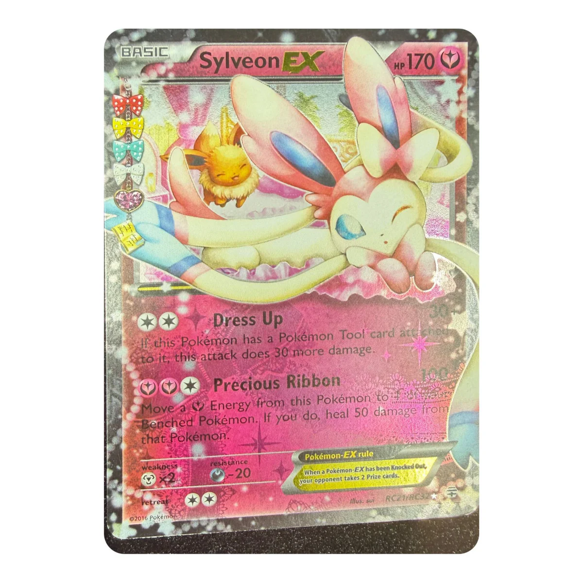 Pokemon Sylveon EX — Generations Radiant Collection RC21/RC32 (Pokemon Kaarten) — detailní fotografie 1