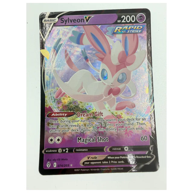 Pokemon Sylveon V — Evolving Skies 074/203 — Pokemon Kaarten