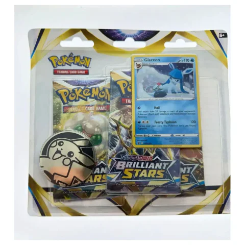 Pokemon TCG Brilliant Stars Blister — Glaceon — Pokemon Kaarten