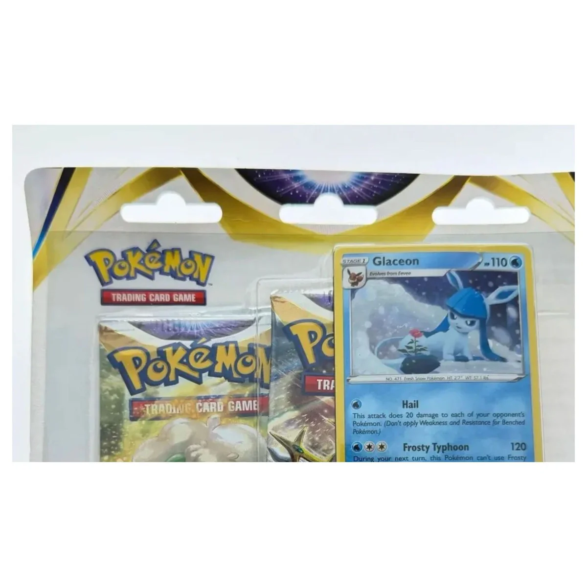 Pokemon TCG Brilliant Stars Blister — Glaceon (Pokemon Kaarten) — Detailfoto 1