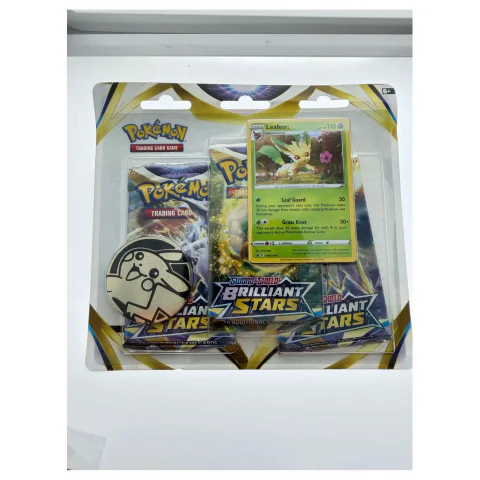 Pokemon TCG Brilliant Stars Blister — Leafeon (Pokemon Kaarten) — factory sealed, fabrieksnieuw — origineel tweedehands kopen bij Gameshop Enter