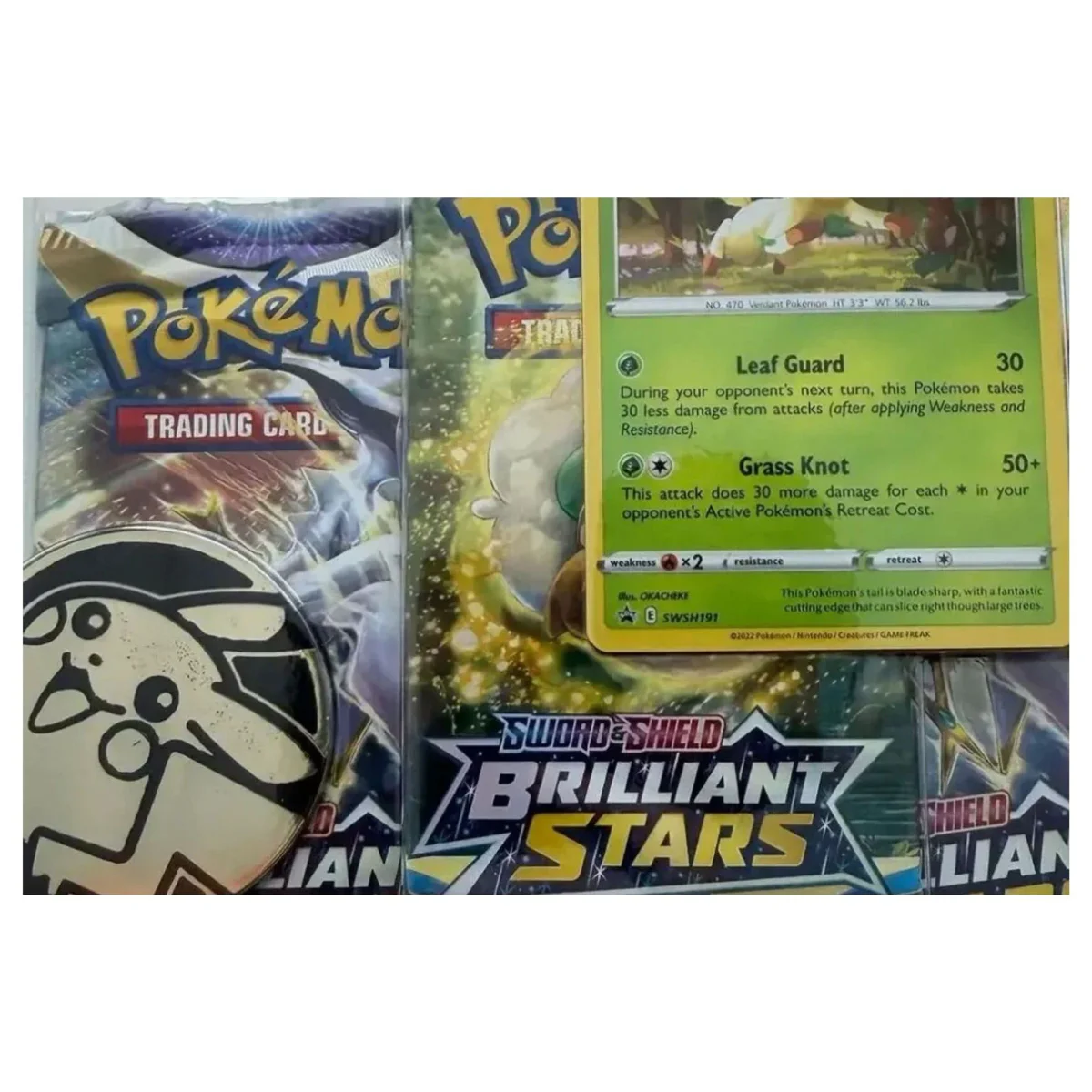 Pokemon TCG Brilliant Stars Blister — Leafeon (Pokemon Kaarten) — detail photo 2