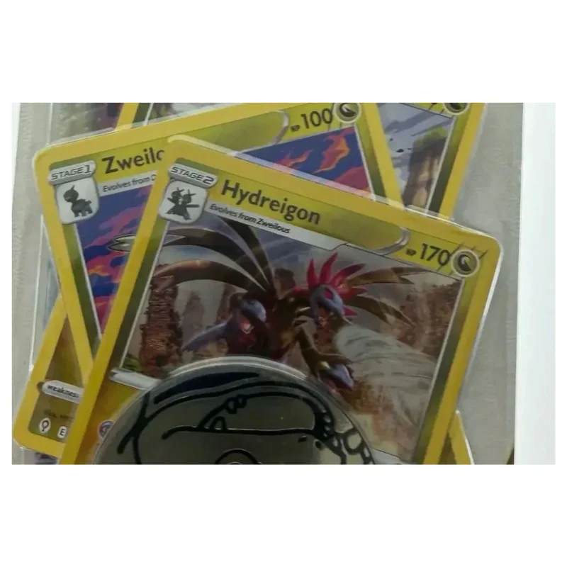 Pokemon TCG Brilliant Stars Checklane Blister — Hydreigon (Pokemon Kaarten) — detailní fotografie 2