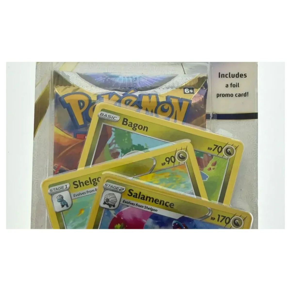 Pokemon TCG Brilliant Stars Checklane Blister — Salamence (Pokemon Kaarten) — φωτογραφία λεπτομέρειας 1
