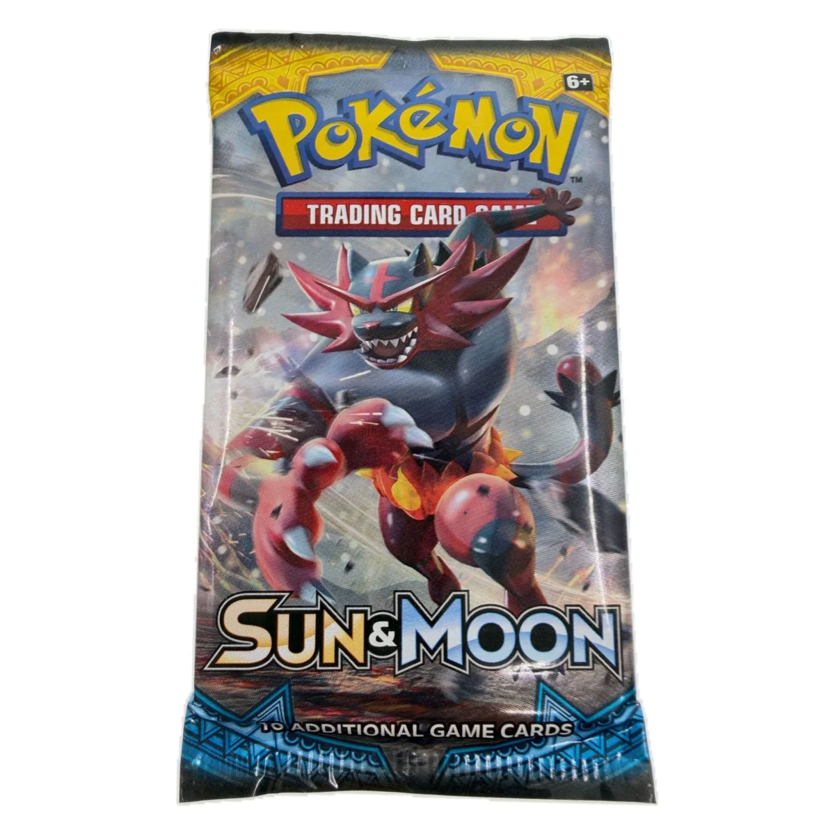 Pokemon TCG Sun & Moon Booster Pack (Pokemon Kaarten) — Fabriksforseglet