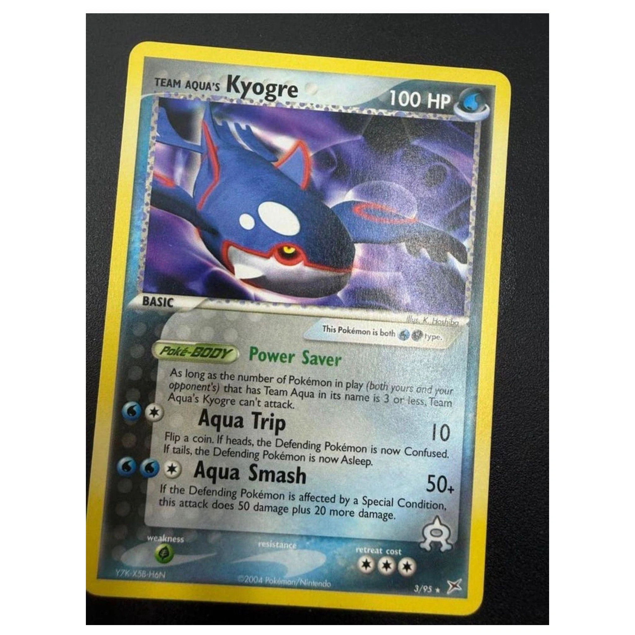 Pokemon Team Aqua's Kyogre — 3/95 Holo (EX Team Magma vs Team Aqua) (Pokemon Kaarten) Losse kaart — Excellent staat — origineel kopen bij Gameshop Enter