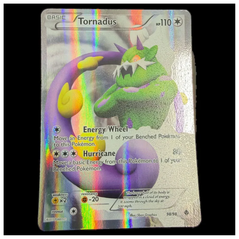 Pokemon Tornadus Full Art — Emerging Powers 98/98 (Pokemon Kaarten) Losse kaart — origineel kopen bij Gameshop Enter