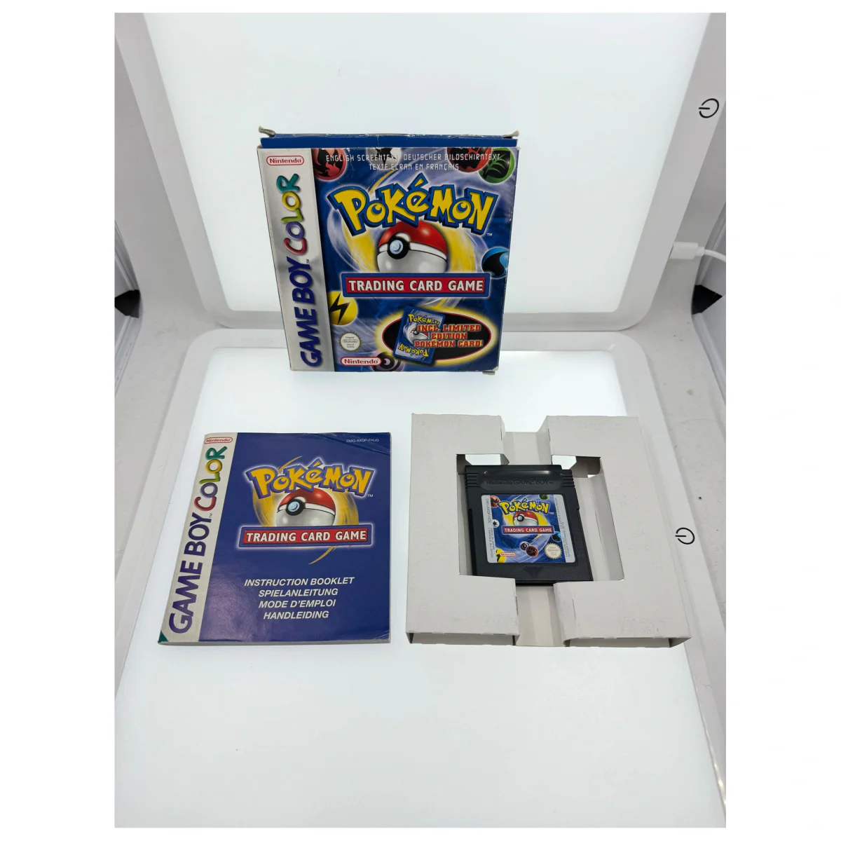 Pokemon Trading Card Game (Game Boy / Color) — Hra v originální krabici s návodem