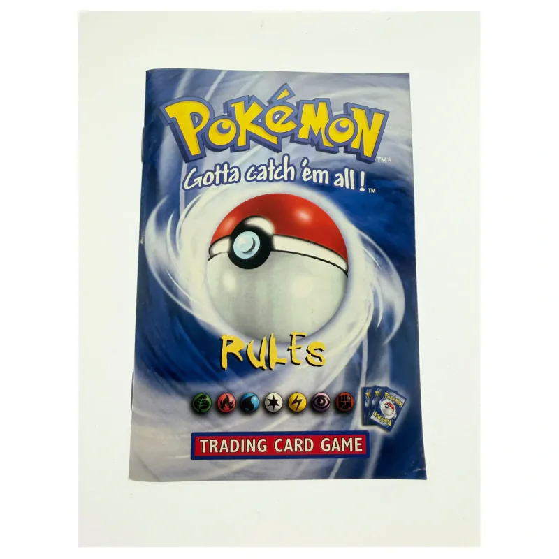 Pokemon Trading Card Game — originaalreeglid/juhend — Game Boy / Color