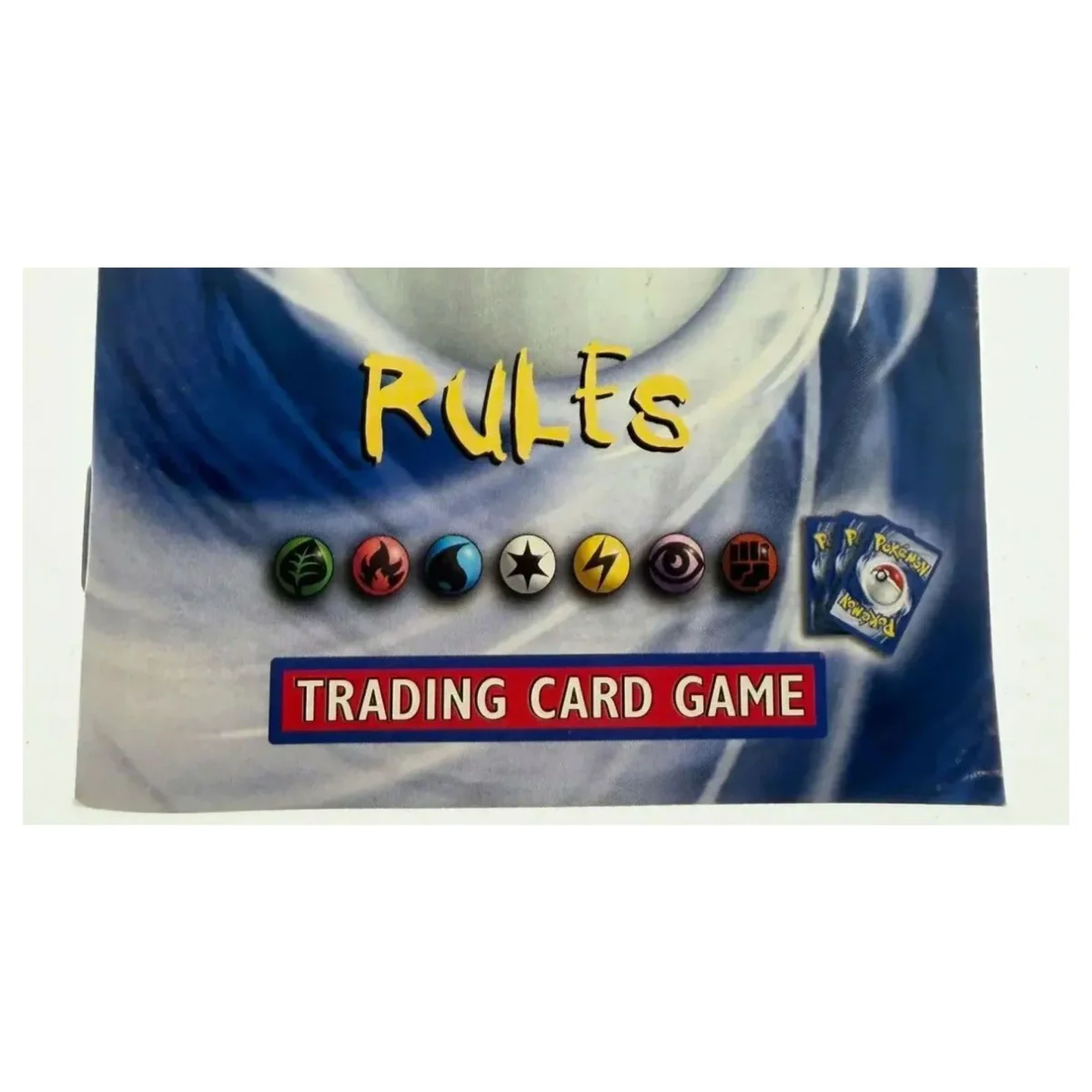 Pokemon Trading Card Game — originele spelregels/handleiding Game Boy / Color Binnenkant — Met handleiding