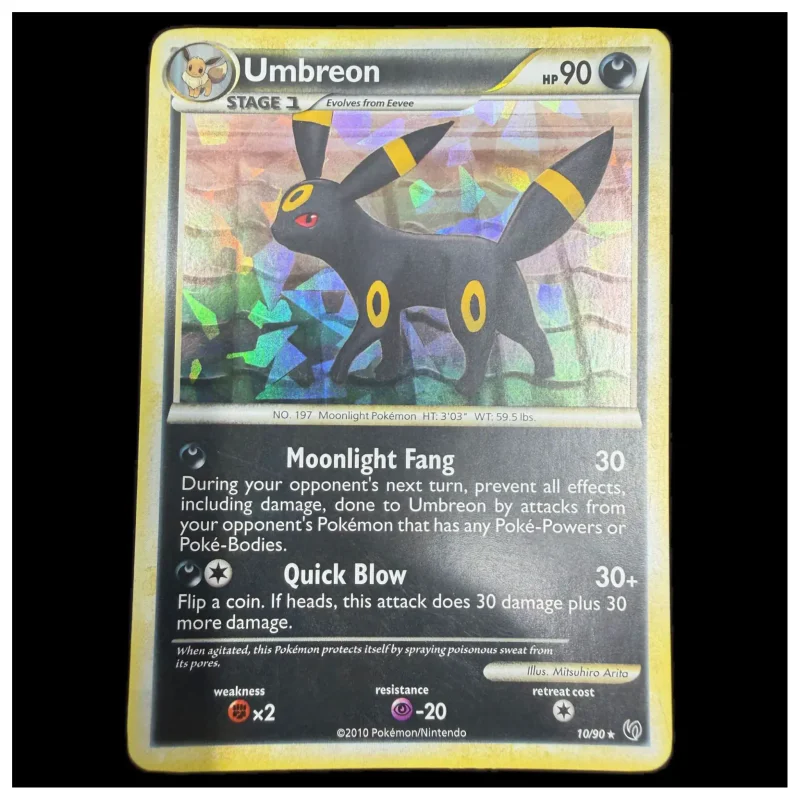 Pokemon Umbreon Cracked Ice Holo — Undaunted 10/90 (Pokemon Kaarten) Losse kaart — origineel kopen bij Gameshop Enter