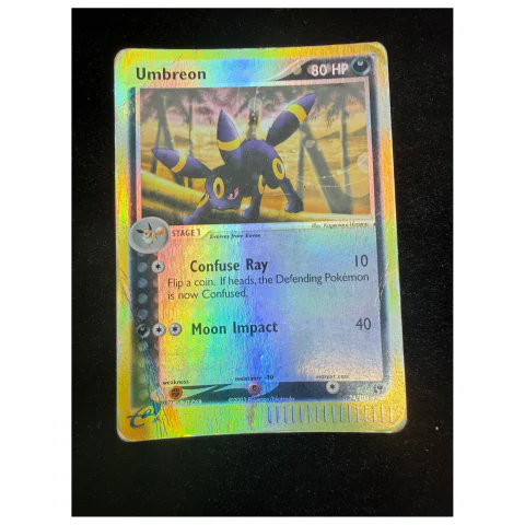 Pokemon Umbreon Reverse Holo — EX Sandstorm 24/100 — Pokémon-Karten