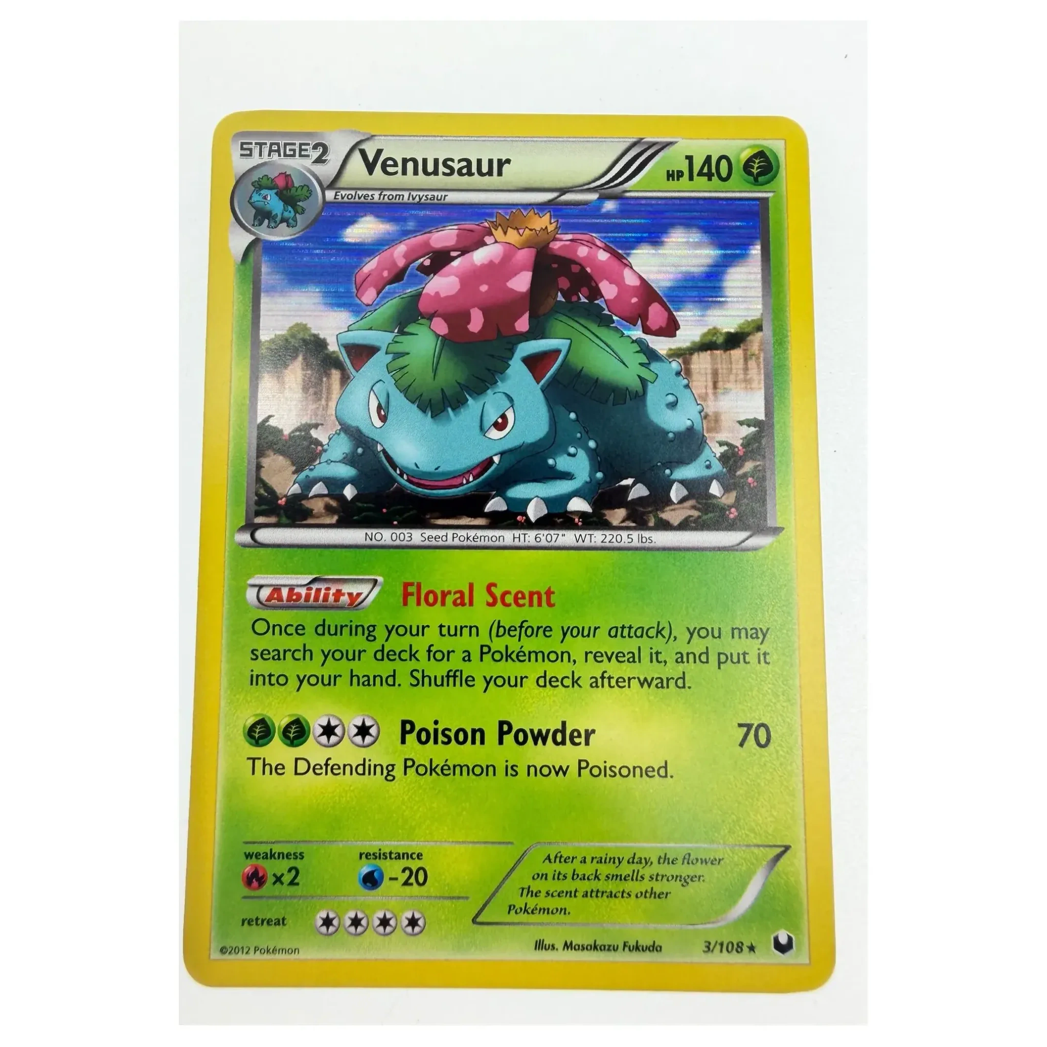 Pokemon Venusaur — Dark Explorers 3/108 (Pokemon Kaarten) Losse kaart — Near Mint staat — origineel kopen bij Gameshop Enter