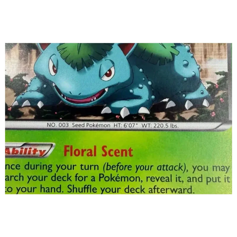 Pokemon Venusaur — Dark Explorers 3/108 (Pokemon Kaarten) — detaljefoto 2