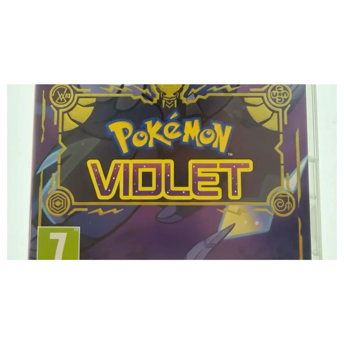 Pokemon Violet Nintendo Switch Binnenkant — Game in doos
