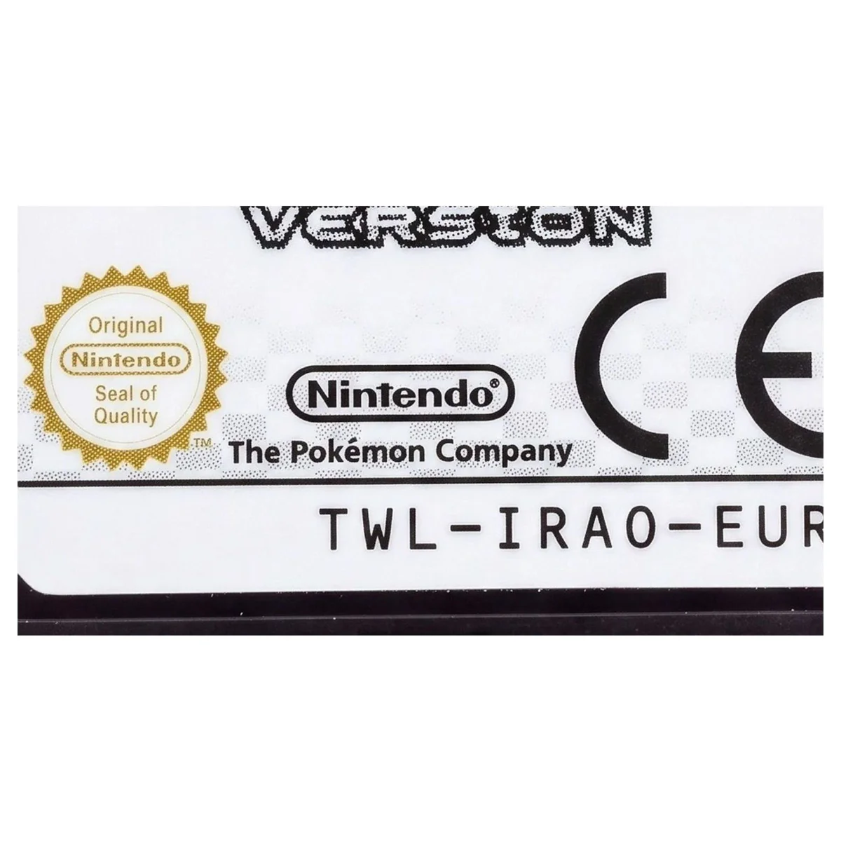 Pokemon White Version Nintendo DS Binnenkant — Losse cartridge