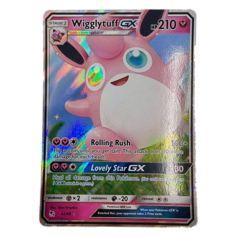 Pokemon Wigglytuff GX — Hidden Fates 42/68 (Pokemon Kaarten) Losse kaart — origineel kopen bij Gameshop Enter