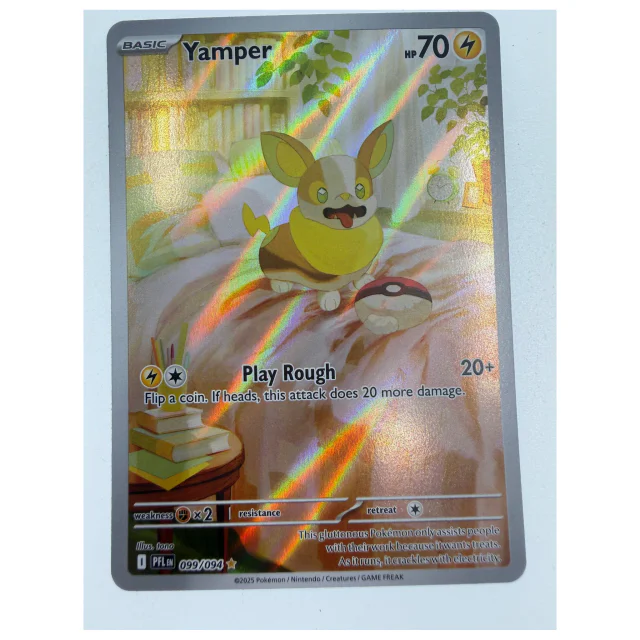 Pokemon Yamper — Phantasmal Flames 099/094 — Pokemon Kaarten