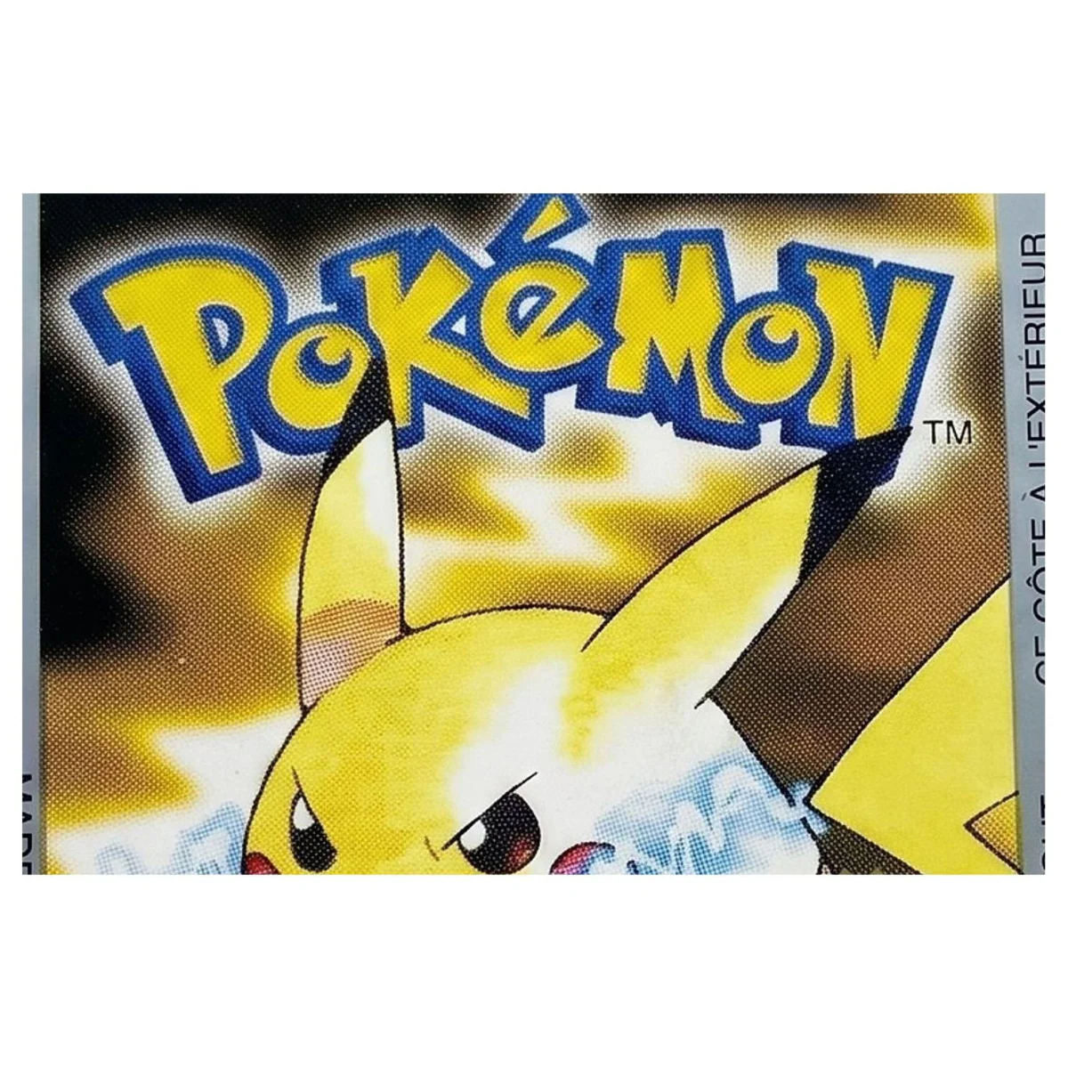 Pokemon Yellow (Game Boy / Color) — detaljefoto 2