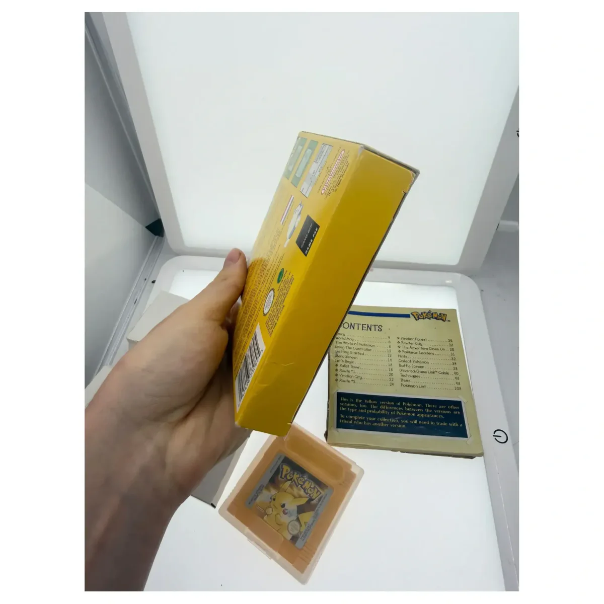 Pokemon Yellow Game Boy / Color Extra — Game in doos