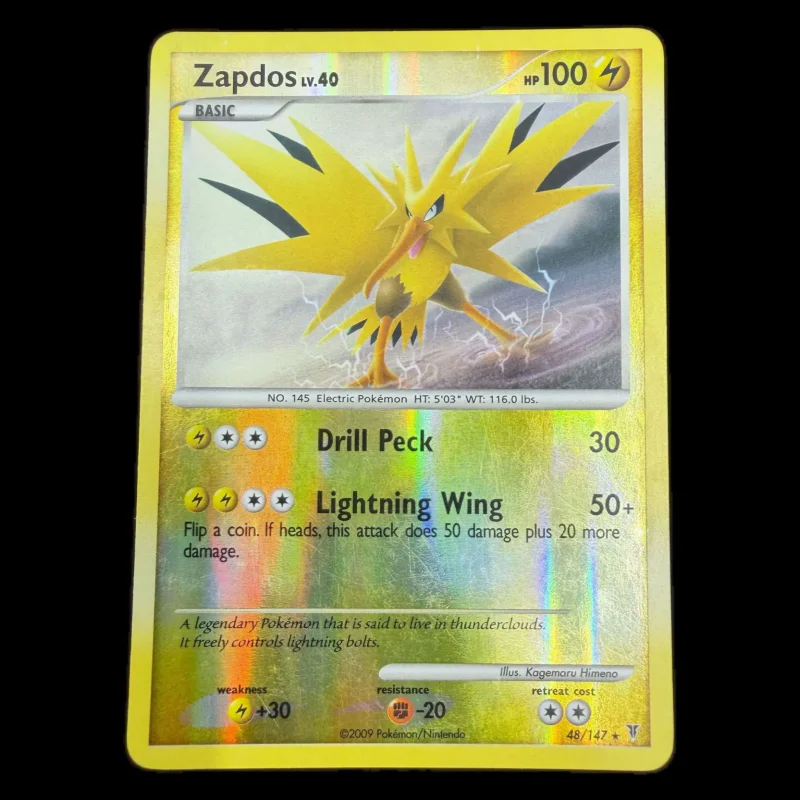 Pokemon Zapdos Reverse Holo — Supreme Victors 48/147 (Pokemon Kaarten) Losse kaart — origineel kopen bij Gameshop Enter