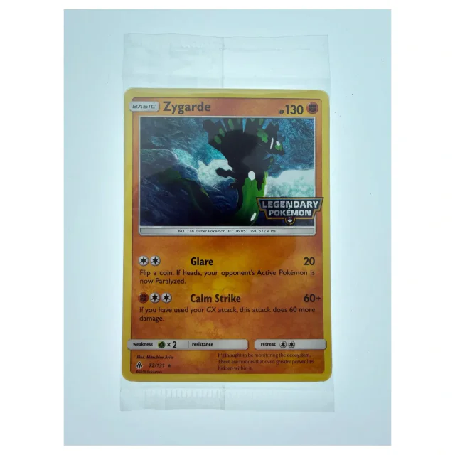 Pokemon Zygarde — 72/131 (Legendary Pokemon Promo) — Pokemon Kaarten