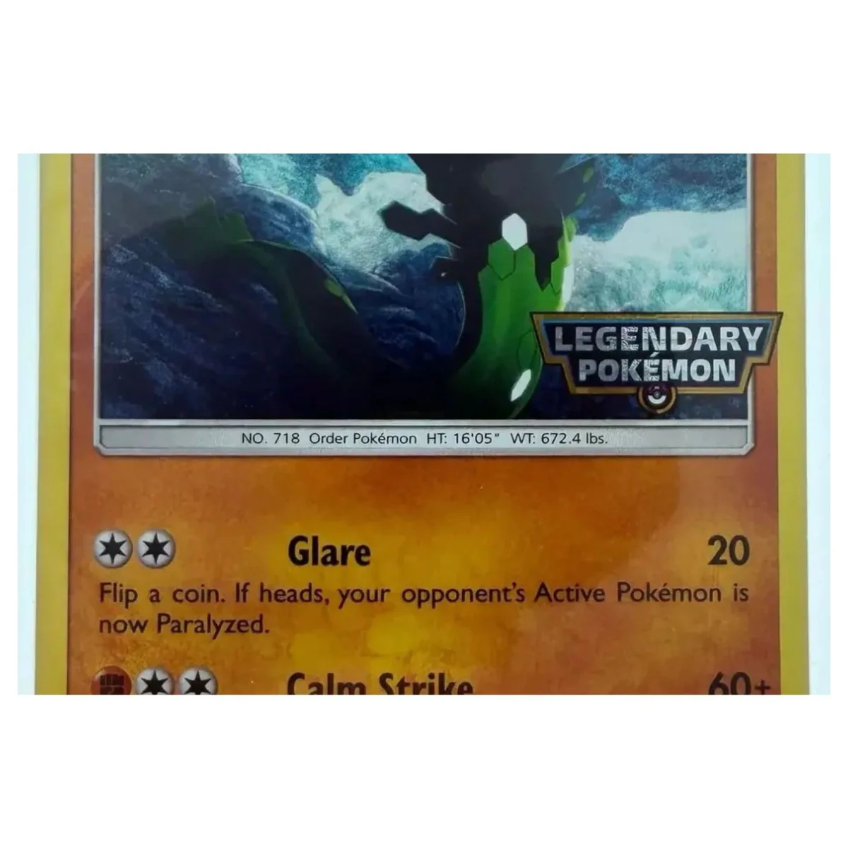 Pokemon Zygarde — 72/131 (Legendary Pokemon Promo) (Pokemon Kaarten) — foto de detalle 2