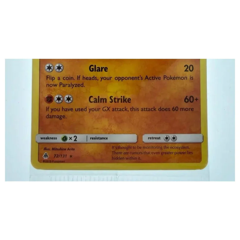 Pokemon Zygarde — 72/131 (Legendary Pokemon Promo) (Pokemon Kaarten) — részletfotó 3