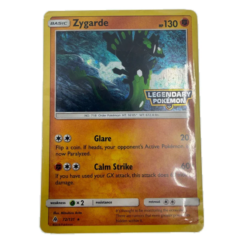 Pokemon Zygarde — Forbidden Light 72/131 (Legendary Pokemon Promo, sealed) (Pokemon Kaarten) Sealed — origineel kopen bij Gameshop Enter