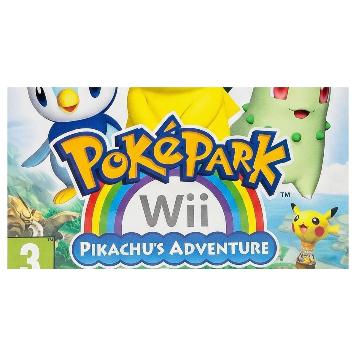 PokePark Wii: Pikachu's Adventure Wii Binnenkant — Game in doos