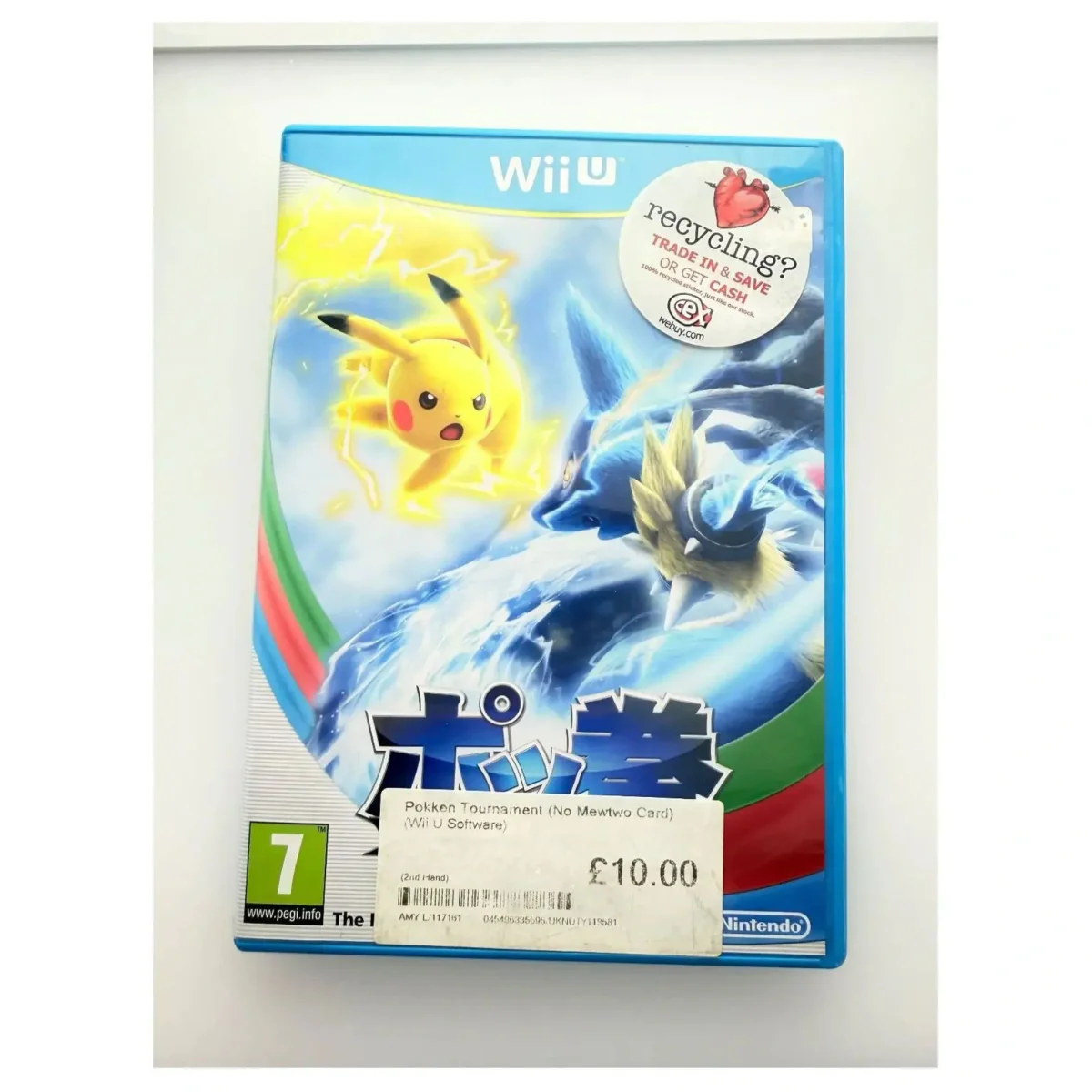 Pokken Tournament Wii U Voorkant — Game in doos