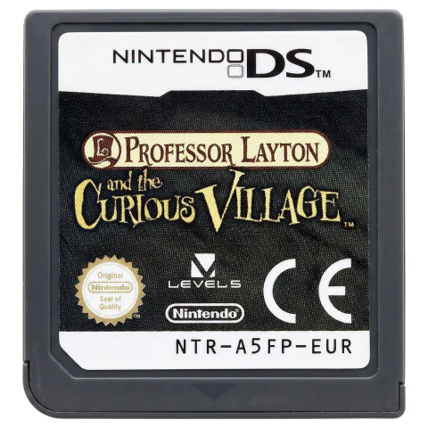Professor Layton and the Curious Village (Nintendo DS) — Losse cartridge, Goede staat — origineel tweedehands kopen bij Gameshop Enter