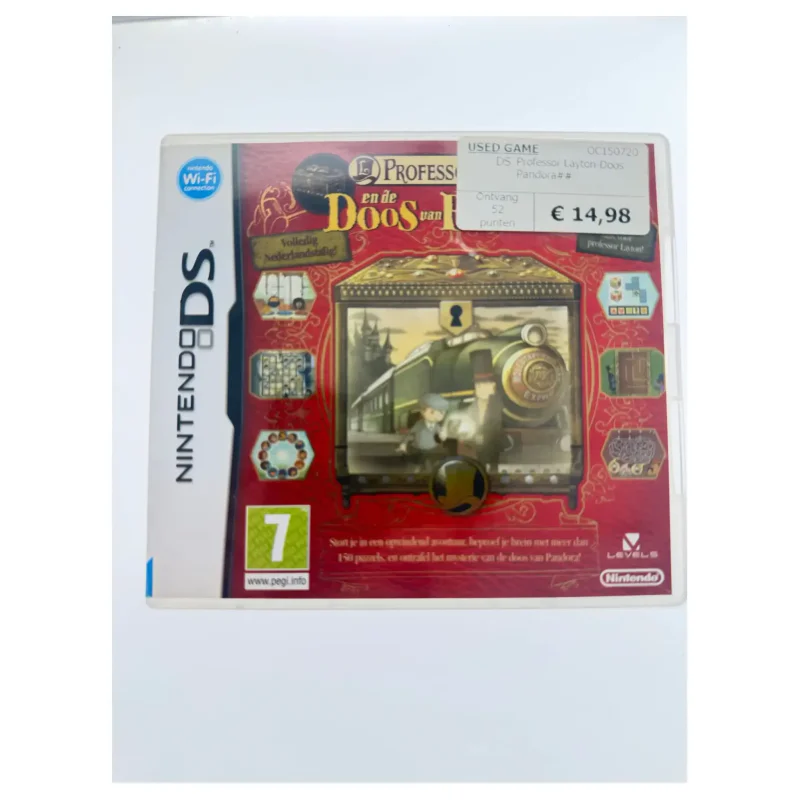 Professor Layton en de Doos van Pandora (Nintendo DS) Game in doos — Goed — origineel kopen bij Gameshop Enter