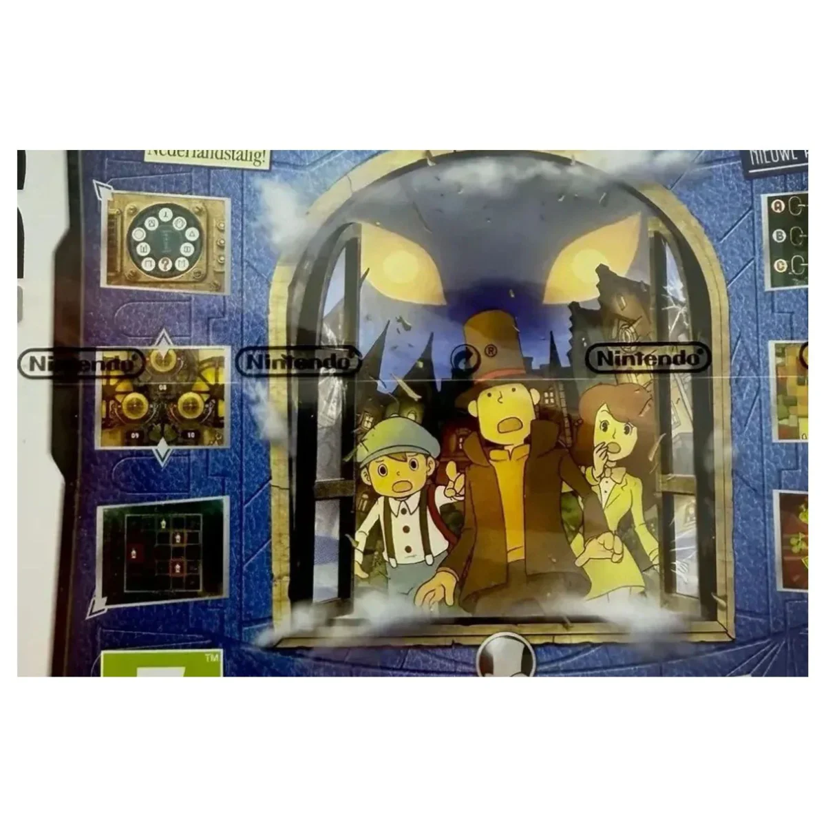Professor Layton en de Melodie van het Spook (DS) - Sealed Nederlandstalig (Nintendo DS) — Detailfoto 2
