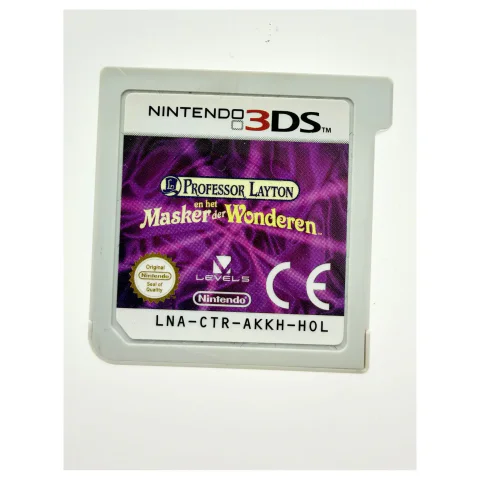 Professor Layton en het Masker der Wonderen (Nintendo 3DS) — Losse cartridge, Goed staat — origineel tweedehands kopen bij Gameshop Enter