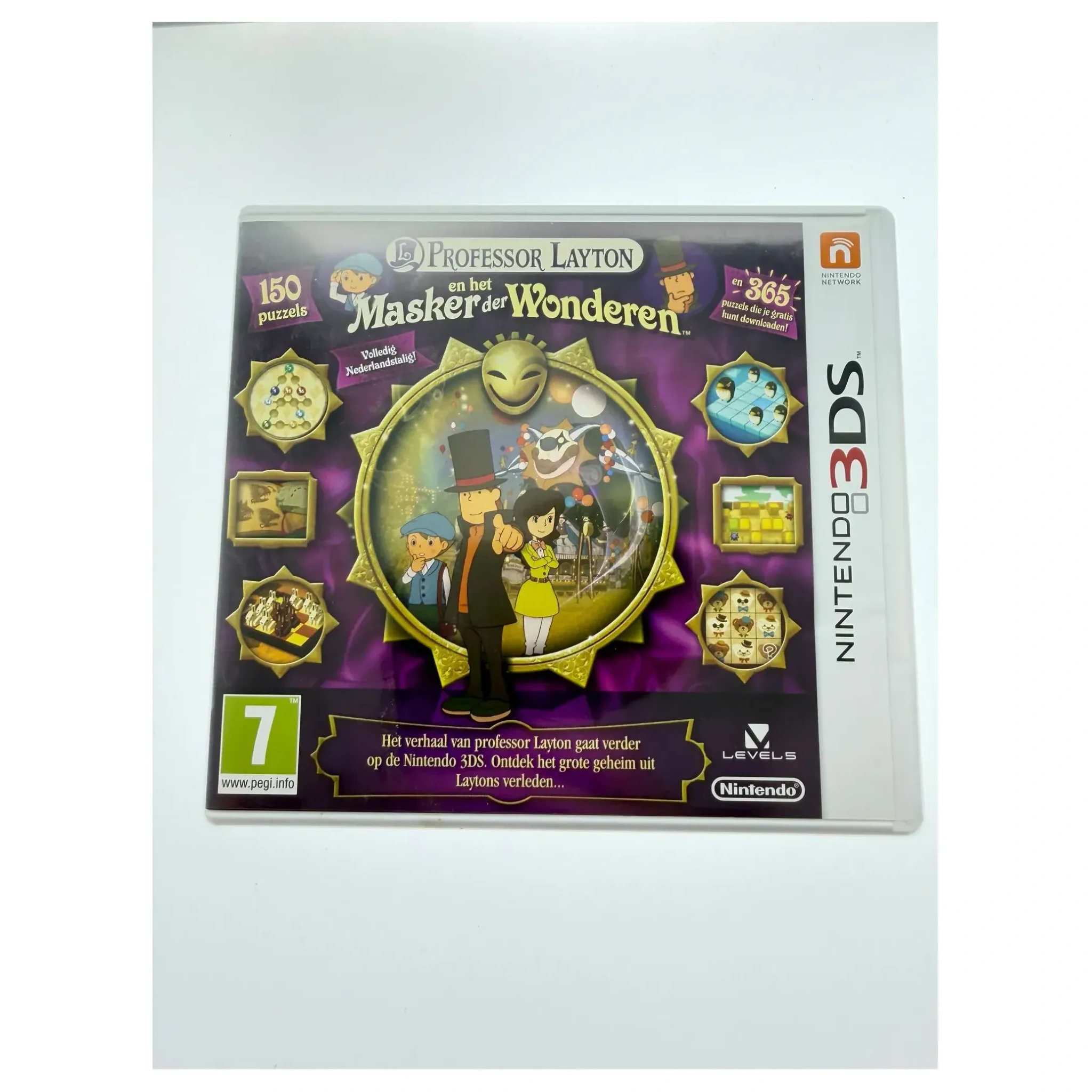 Professor Layton en het Masker der Wonderen (Nintendo 3DS) Game in doos — Goed staat — origineel kopen bij Gameshop Enter