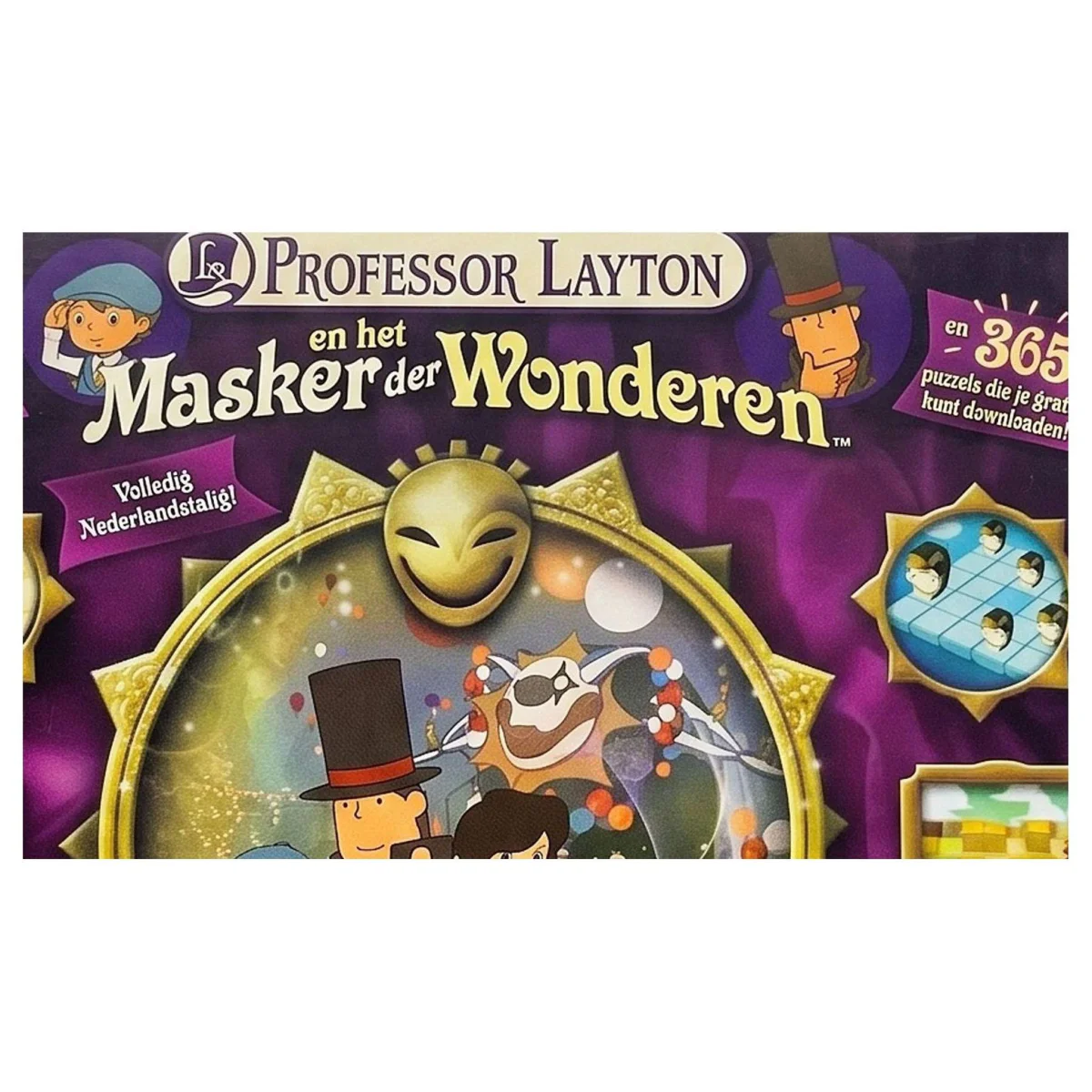 Professor Layton en het Masker der Wonderen Nintendo 3DS Detail — Game in doos