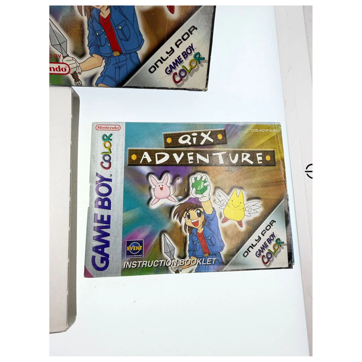 Qix Adventure Game Boy / Color Label — Game in doos met handleiding