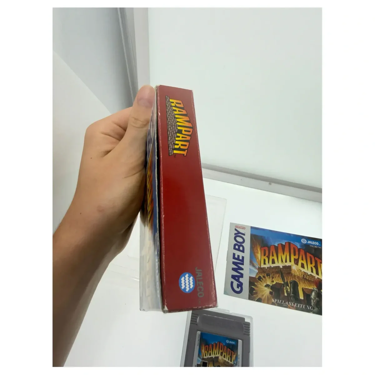 Rampart Game Boy / Color Handleiding — Game in doos