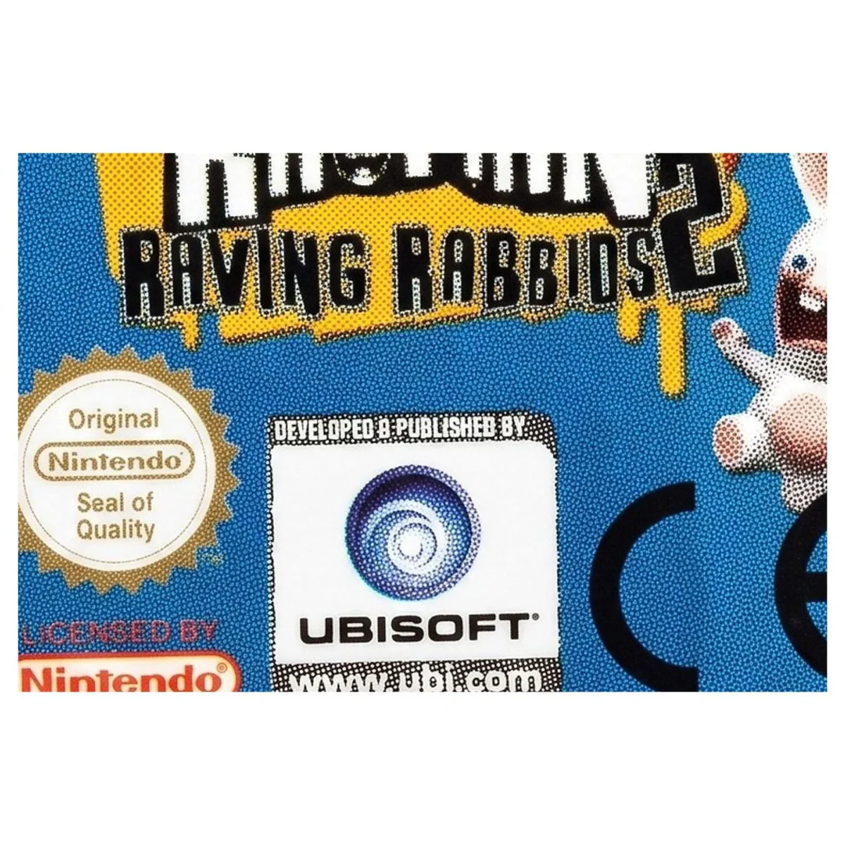 Rayman Raving Rabbids 2 Nintendo DS Label — Losse cartridge
