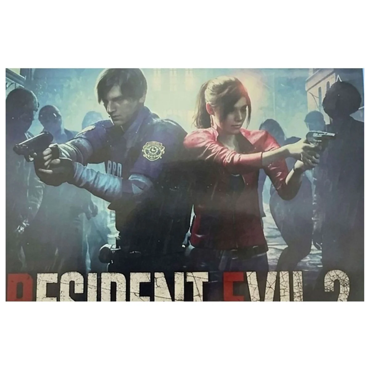 Resident Evil 2 PlayStation 4 Label — Game in doos