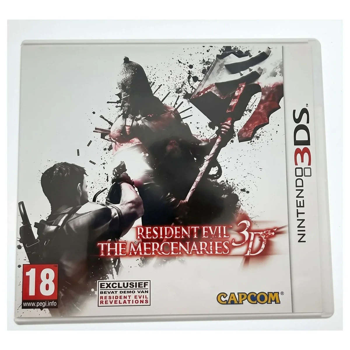 Resident Evil: The Mercenaries 3D (Nintendo 3DS) — Mäng originaalkarbis