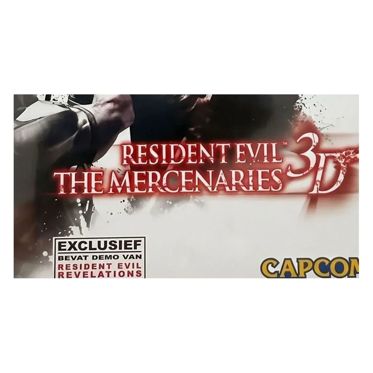 Resident Evil: The Mercenaries 3D (Nintendo 3DS) — detailfoto 3