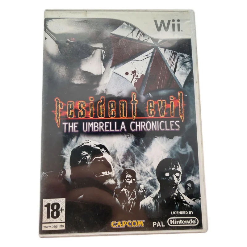 Resident Evil: The Umbrella Chronicles (Wii) — Hra v originální krabici