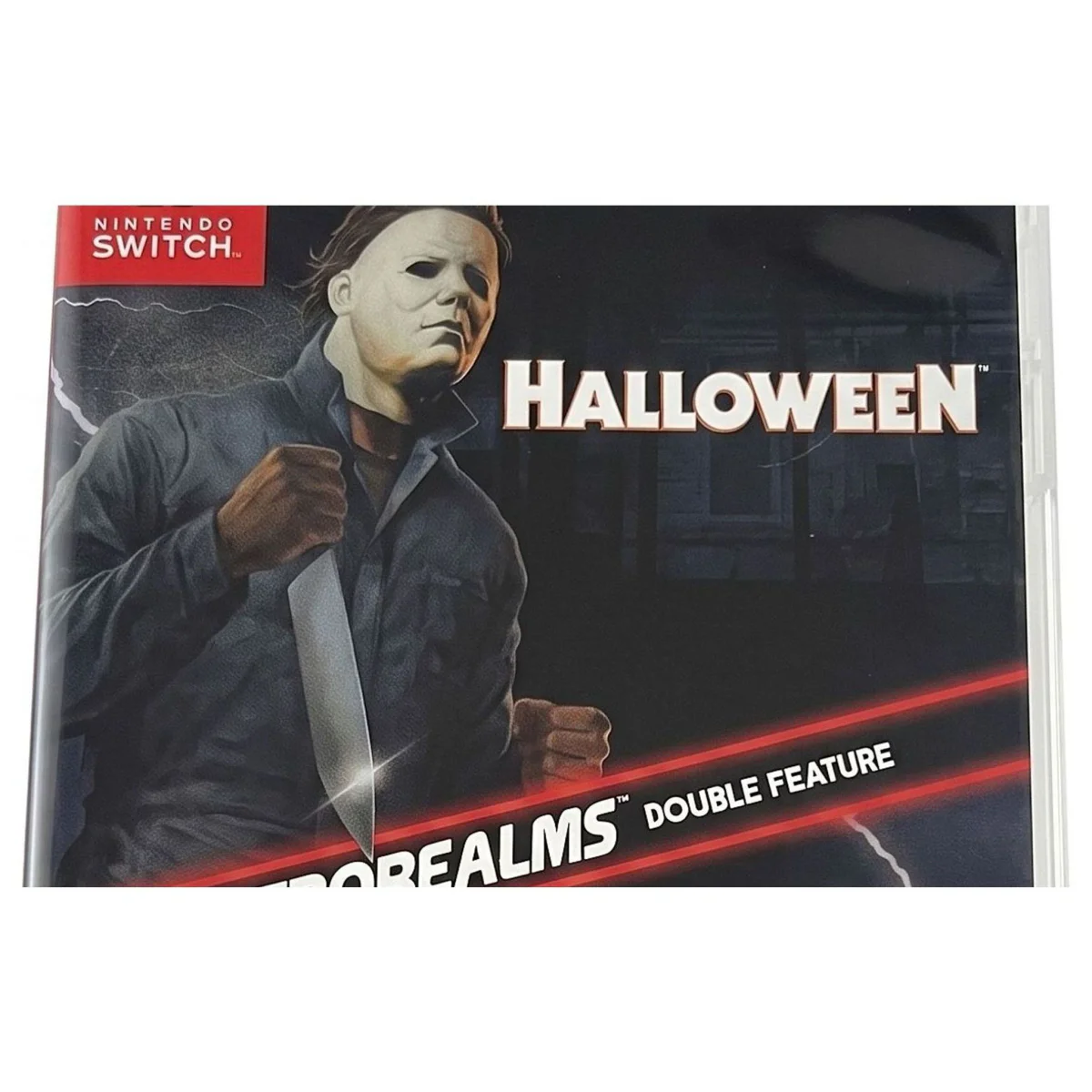RetroRealms Double Feature: Halloween + Ash vs Evil Dead Nintendo Switch Detail — Game in doos