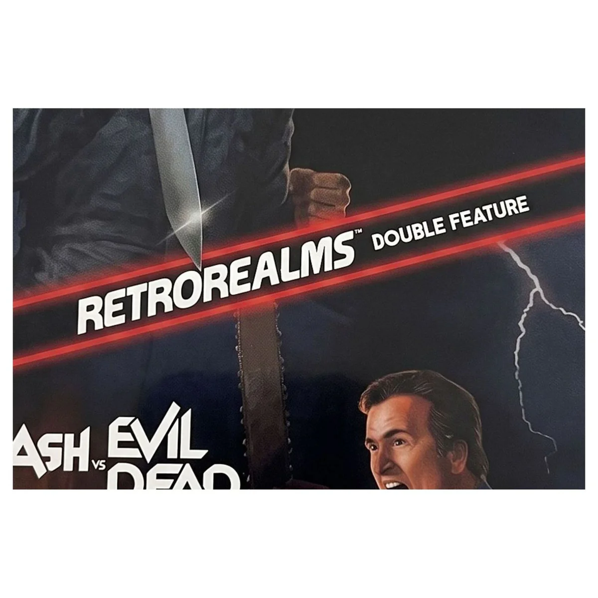 RetroRealms Double Feature: Halloween + Ash vs Evil Dead Nintendo Switch Label — Game in doos